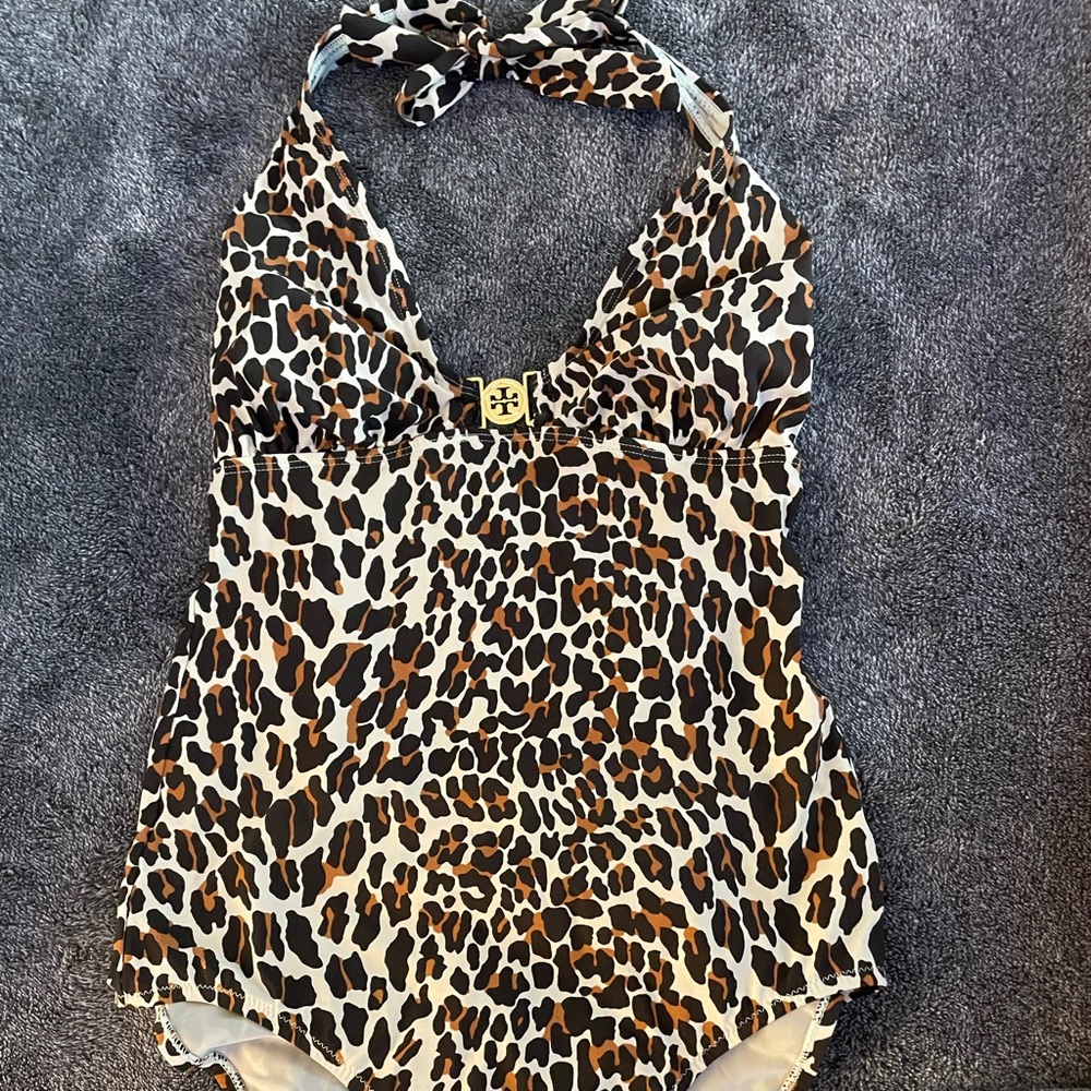 NWOT Tory Burch one-piece swimsuit. Size Small